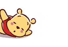 winnie the pooh pooh piglet rolling cute