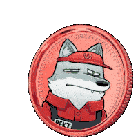 Rekt Wolf Crypto Nft Sticker - Rekt Wolf Crypto Nft Spinning Poap Stickers