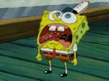 Cant Breathe Spongebob GIF - Cant Breathe Spongebob Gasping GIFs