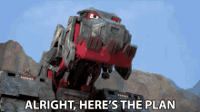 Alright Heres The Plan Ty Rux GIF - Alright Heres The Plan Ty Rux Dinotrux GIFs