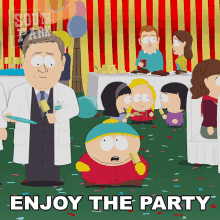 Enjoy The Party South Park GIF - Enjoy The Party South Park E1802 GIFs