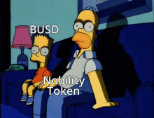Nobility Token Homer GIF - Nobility Token Nobility Homer GIFs