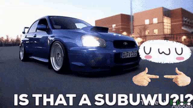 Subaru Subuwu GIF - Subaru Subuwu Wrx GIFs
