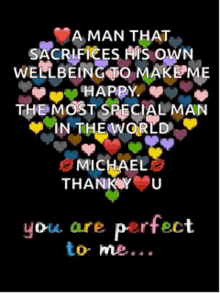 You Are Perfect To Me Hearts GIF - You Are Perfect To Me Hearts A Man That Sacrifices His Own Wellbeing GIFs