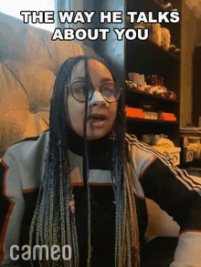 The Way He Talks About You Is Absolutely Amazing Raven Symone GIF - The Way He Talks About You Is Absolutely Amazing Raven Symone Cameo GIFs