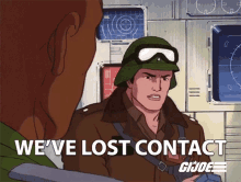 Weve Lost Contact General Hawk GIF - Weve Lost Contact General Hawk Gi Joe A Real American Hero GIFs