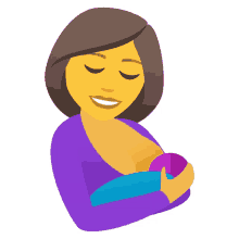 breastfeeding people joypixels nursing mother