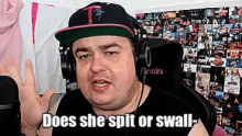 daz black spit or swallow that came out wrong