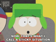 Now Thats What I Call A Sticky Situation Kyle Broflovski GIF - Now Thats What I Call A Sticky Situation Kyle Broflovski South Park GIFs