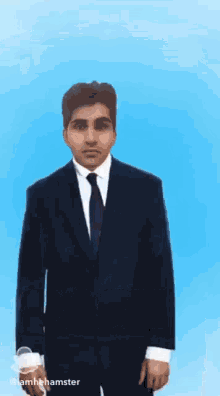 Based Man Suit Point GIF - Based Man Suit Point GIFs