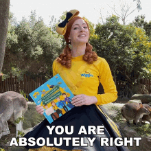 You Are Absolutely Right Emma Wiggle GIF - You Are Absolutely Right Emma Wiggle The Wiggles GIFs