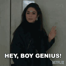 Hey Boy Genius Karessa GIF - Hey Boy Genius Karessa Vanessa Hudgens GIFs