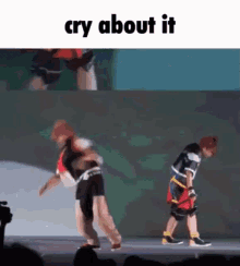 Cry About It Roxas GIF - Cry About It Roxas Sora GIFs