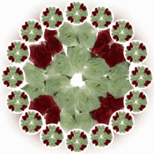 roses spinning flowers