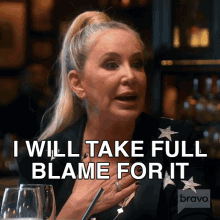 I Will Take Full Blame For It Shannon Beador GIF - I Will Take Full Blame For It Shannon Beador Real Housewives Of Orange County GIFs