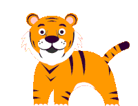 Tiger Giphy Sticker - Tiger Giphy Funny Stickers