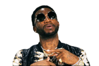 Pointing Gucci Mane Sticker - Pointing Gucci Mane Gucci Please Song Stickers