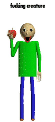 baldi baldis basics creature eating baldi baldis basics creature eating