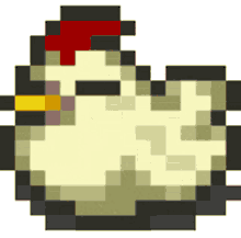 chicken harvest moon gaming pixel