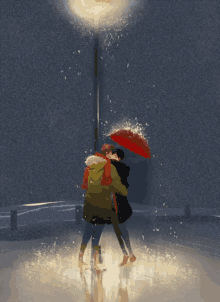 Rain Couple GIF - Rain Couple GIFs