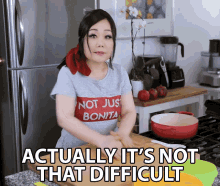 Actually Its Not That Difficult Emily Kim GIF - Actually Its Not That Difficult Emily Kim Maangchi GIFs