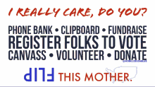 i care vote phone bank canvass donate