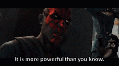 Star Wars Darth Maul GIF - Star Wars Darth Maul It Is More Powerful