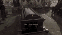 Press F Pay Respect GIF - Press F Pay Respect Coffin GIFs