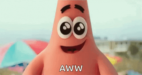 Patrick Star Spongebob Movie GIF - Patrick Star Spongebob Movie Aww GIFs