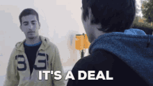 Deal Its A Deal GIF - Deal Its A Deal Alexis GIFs