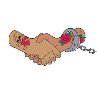 Help Not Handcuffs Decarceration Sticker - Help Not Handcuffs Decarceration Police Stickers