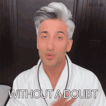 Without A Doubt Tan France GIF - Without A Doubt Tan France Harpers Bazaar GIFs