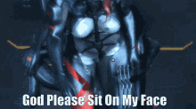 Metal Gear Rising Sit GIF - Metal Gear Rising Sit Mistral GIFs