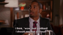 Do You Think Before You Speak? GIF - Happy Endings Thats Brilliant Outloud GIFs