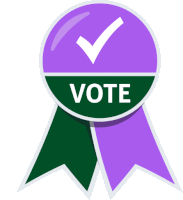 Vote Woman Power Sticker - Vote Woman Power Joypixels Stickers