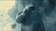 Omg King Shark GIF - Omg King Shark The Suicide Squad GIFs