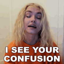I See Your Confusion Mimi GIF - I See Your Confusion Mimi Michaela Lintrup GIFs