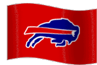 Buffallo Bills Buffallo Bills Flag Sticker - Buffallo Bills Buffallo Bills Flag Buffallo Bills Red Flag Stickers
