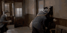 Johnny Dangerously Phone GIF - Johnny Dangerously Phone Fight GIFs