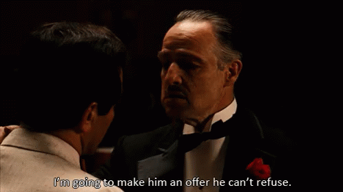 Offer He Cant Refuse Godfather GIF - Offer He Cant Refuse Godfather Vito  Corleone - Discover & Share GIFs
