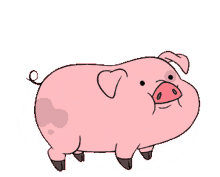Pig Waddles GIF - Pig Waddles Gravity Falls GIFs