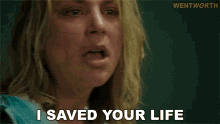 I Saved Your Life Allie Novak GIF - I Saved Your Life Allie Novak Wentworth GIFs