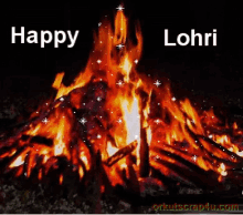 Happy Lohri Happy Pongal GIF - Happy Lohri Happy Pongal Sparkle GIFs