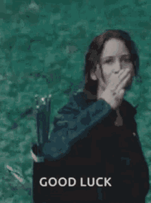 Good Luck Hunger Games GIF - Good Luck Hunger Games Katniss Everdeen GIFs