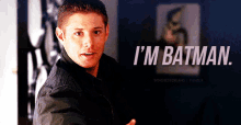Supernatural Dean Winchester GIF - Supernatural Dean Winchester Im Batman GIFs