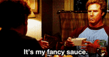 Fancy Sauce Step Brothers GIF - Fancy Sauce Step Brothers GIFs