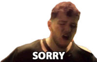 Sorry Forgive Me Sticker - Sorry Forgive Me Begging Stickers