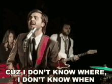 Cuz I Dont Know Where I Dont Know When Lord Huron GIF - Cuz I Dont Know Where I Dont Know When Lord Huron Products Of The Universe With Marsha Tanley GIFs