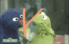 Kermit K GIF - Kermit Sesame Street Write GIFs