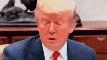 Trump Hiss GIF - Trump Hiss Hissing GIFs